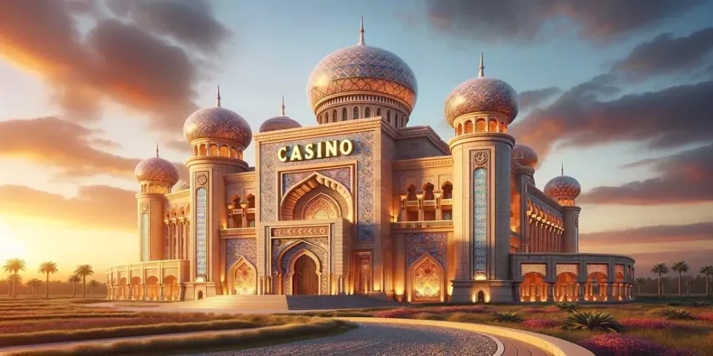 Arab casino atmosphere